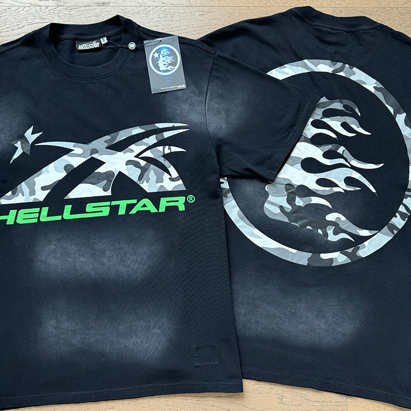 Hellstar T-Shirt High-quality pure cotton high-street clothing