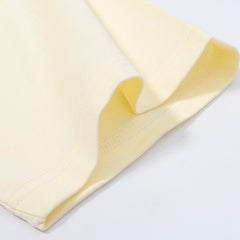 Rhude T Shirts Vertical Solid Color Printed Cotton Casual Short Sleeve Men and Women