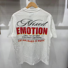 MIXED EMOTION T SHIRTS High-quality streetwear made from 260g pure cotton fabric.