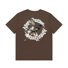 Revenge T Shirts High-quality streetwear with trendy Painted decoration