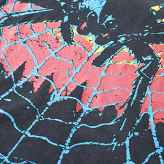 Valeforever Vale T Shirts Black washed, distressed spider graphic