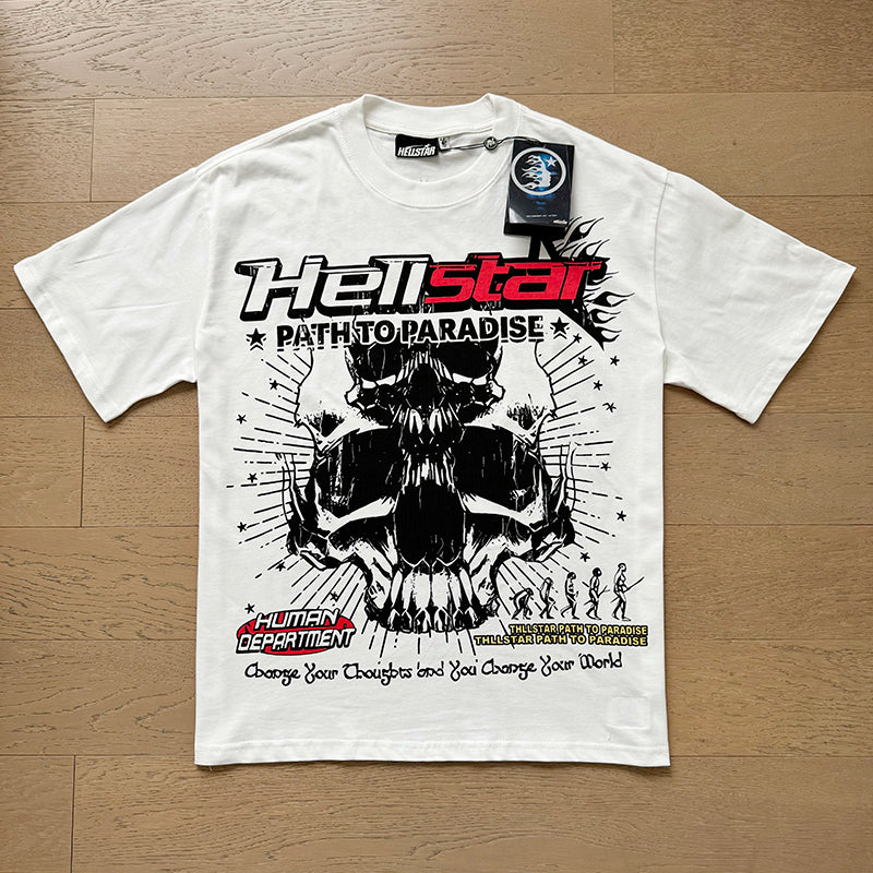 Hellstar  T Shirts High-quality pure cotton high-street clothing