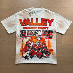 Valeforever Vale T Shirts White hot-fix rhinestones