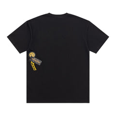 DREW HOUSE T Shirts Black-and-white Xiaolian