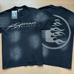 Hellstar T shirts High-street style, pure cotton, loose fit