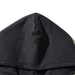 DREW HOUSE Hoodie  Black cracked smiley face
