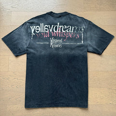 Valeforever Vale T Shirts Washed black with a distressed finish