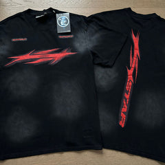 Hellstar T shirts High-street style, pure cotton, loose fit
