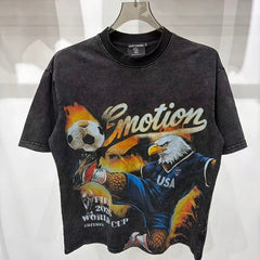 MIXED EMOTION T SHIRTS High-quality streetwear made from 260g pure cotton fabric.