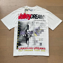 Valeforever Vale T Shirts Trendy Letter Prints