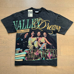 Valeforever Vale T Shirts Girl with a vintage, washed-look aesthetic