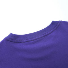 DREW HOUSE T Shirts Purple letter print