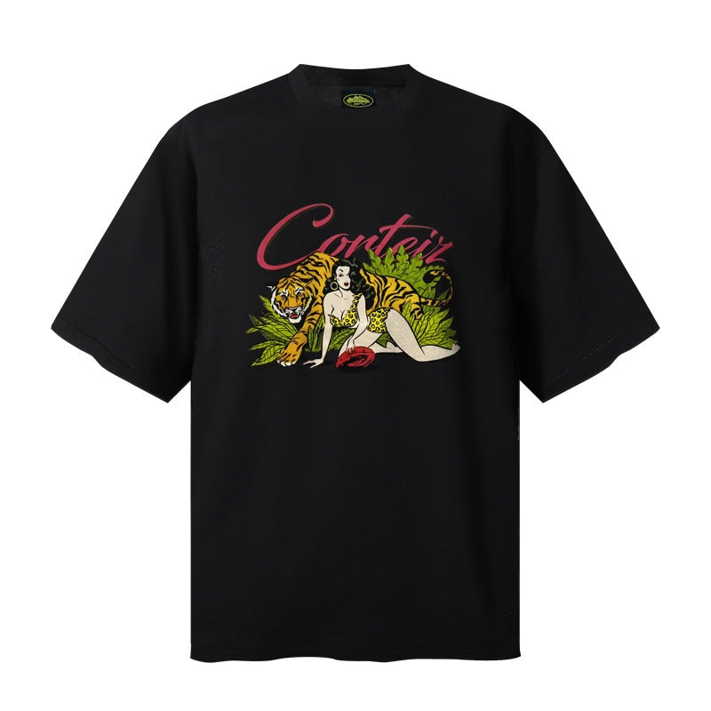 Corteiz T shirts High-quality stylish loose-fitting pure cotton
