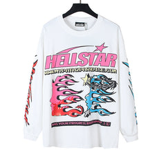 Hellstar Long Sleeve Shirts High-quality pure cotton high-street clothing
