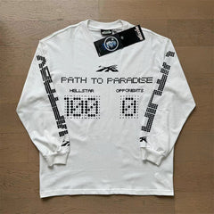 Hellstar Long Sleeve Shirts High-quality pure cotton high-street clothing