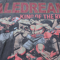 Valeforever Vale T Shirts Washed black with a distressed finish