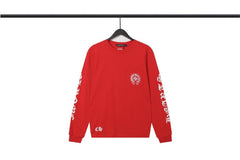 CHH  Heart Long Sleeve Shirt Unisex Fashion Loose Long Sleeve Shirt
