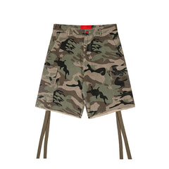 Hellstar Shorts Camouflage embroidery High-quality pure cotton high-street clothing