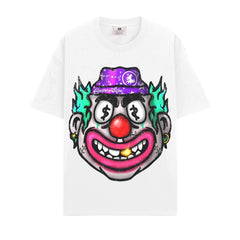 BIG FACE T shirts Pure Cotton High-Street Fashion