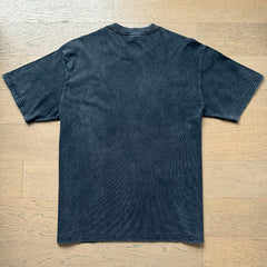 Valeforever Vale T Shirts Washed black with a distressed finish and hot-fix rhinestones.