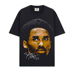 BIG FACE T shirts Pure Cotton High-Street Fashion