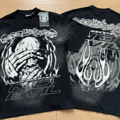 Hellstar T Shirts High-quality pure cotton high-street clothing