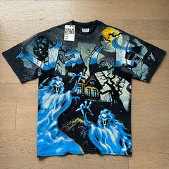 Valeforever Vale T Shirts Washed black with a distressed finish