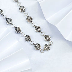 CHH Chrome heart Cross Necklace Cross Anchor Necklace Men's and Women's Coarse Cross Necklace