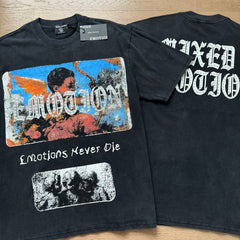 Mixed Emotion New Versatile Short-Sleeve T-Shirt