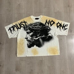 RARE PEACE T SHIRTS High-quality streetwear made from 260g pure cotton fabric.