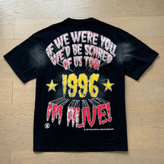 Hellstar T Shirts Retro style high street trend High-quality pure cotton high-street clothing