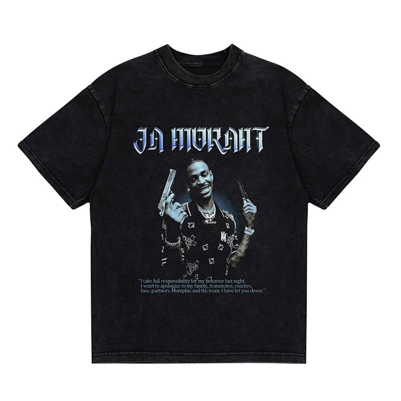 BIG FACE T shirts Pure Cotton High-Street Fashion