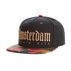 Trendy flat brimmed snapback hats