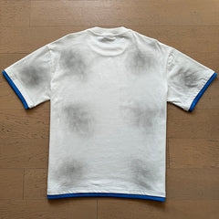 Valeforever Vale T Shirts Distressed white with a washed texture