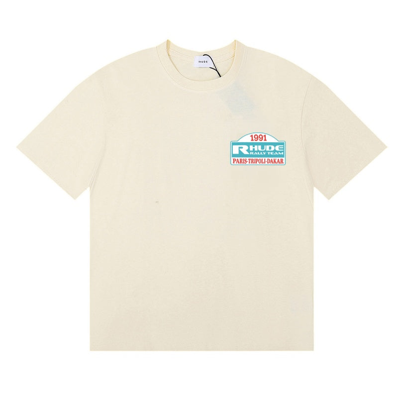 Rhude T Shirts Circular printed pattern