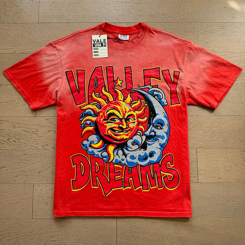Valeforever Vale T Shirts Vintage-style cotton with a distressed wash