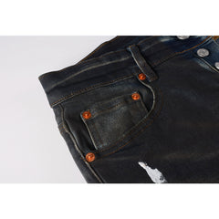 Mens trendy purple jeans 100% cotton Pure Cotton High Street Trend
