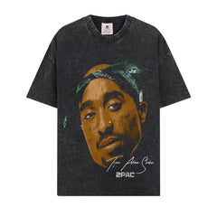 BIG FACE T shirts Pure Cotton High-Street Fashion