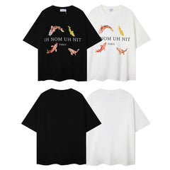 IH NOM UH NIT T shirts High-quality pure cotton streetwear style