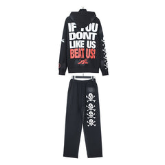 Hellstar Hoodie And Pants Two-Piece Set High-quality pure cotton high-street clothing