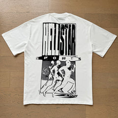 Hellstar T-Shirt High-quality pure cotton high-street clothing