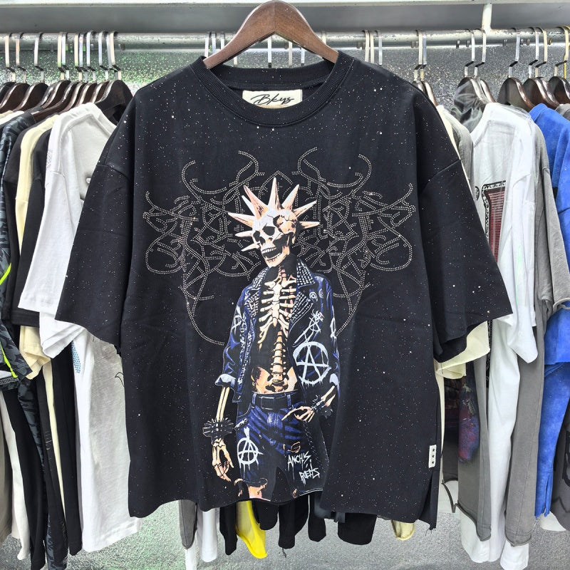 BKYS T Shirts Fashion Hot Diamond Design