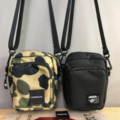 Bathing ape BAPE Bag shoulder mobile phone bag messenger bag
