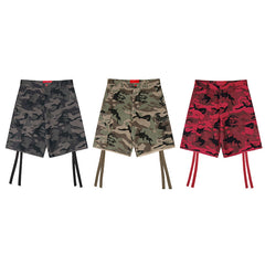 Hellstar Shorts Camouflage embroidery High-quality pure cotton high-street clothing
