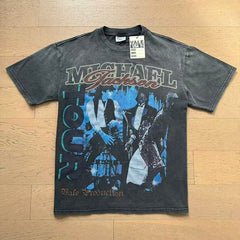 Valeforever Vale T Shirts Washed-look vintage black poster