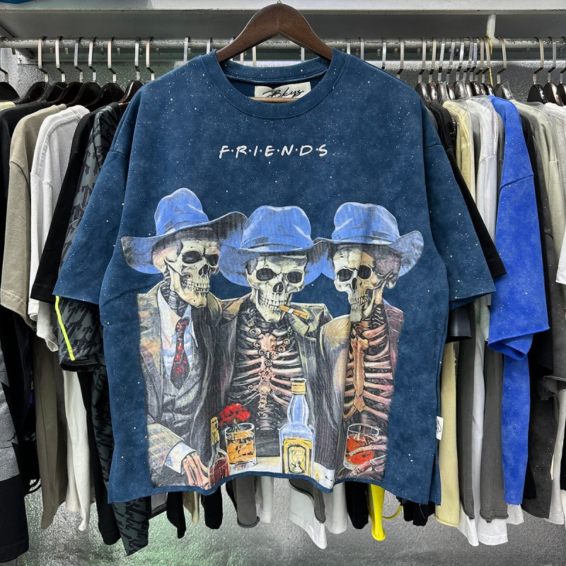 BKYS T Shirts Skull
