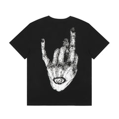 Revenge T Shirts High-quality streetwear with trendy Painted decoration