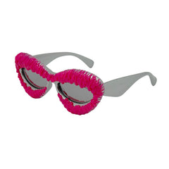Trendy punk glasses y2k retro frog eyes weird