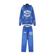 Hellstar Hoodie And Pants Two-Piece Set High-quality pure cotton high-street clothing