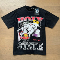 Hellstar T shirts High-street style, pure cotton, loose fit